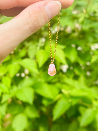 Pomegranate Seed Necklace